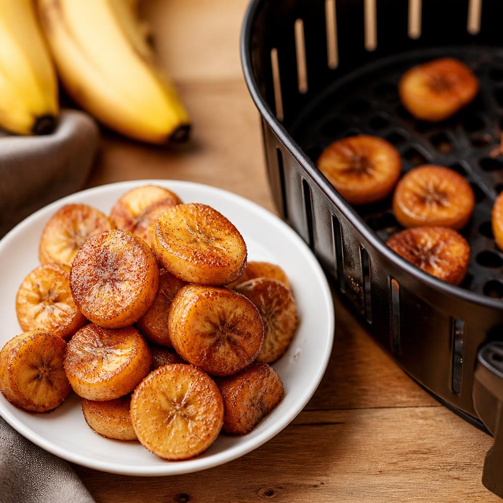 Foto da receita de Banana com Canela na AirFryer